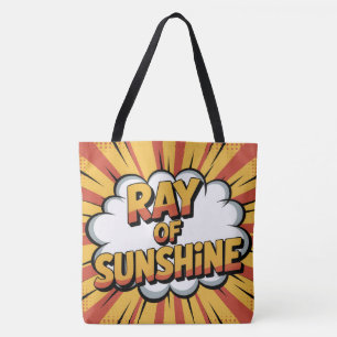 Tote Bag Strahl des Sonnenscheins