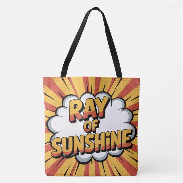 Tote Bag Strahl des Sonnenscheins (Vorderseite)