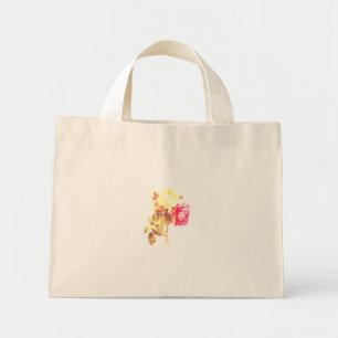 Tote Bag TINY STYLE COOLES ÖKO DESIGN Mini Stoffbeutel