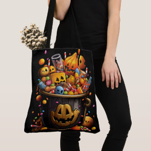 Tote Bag Verzauberte Halloween-Süßigkeiten