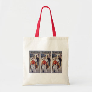 Tote Bag:  Vintage Fahrräder - Fongers Cycles Tragetasche