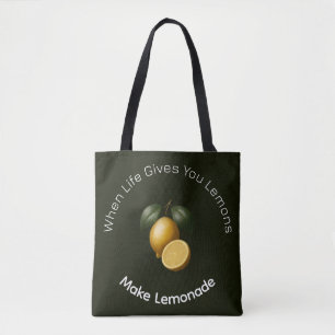 Tote Bag - Wenn das Leben dir Zitronen gibt