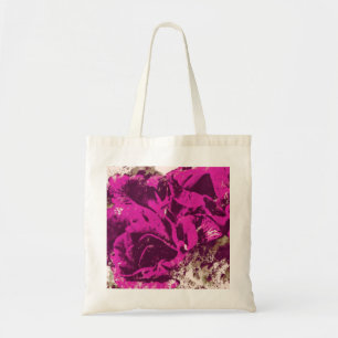 Tote Beutel Lila Rose Wasserfarbe Tragetasche