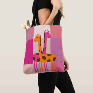 Tote Beutel Muttertag Giraffe