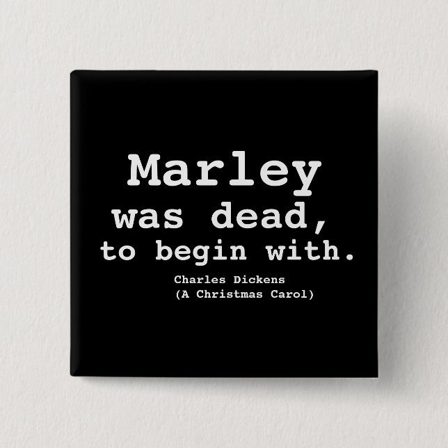 Tote-D Scrooge Sammlung Button (Vorderseite)