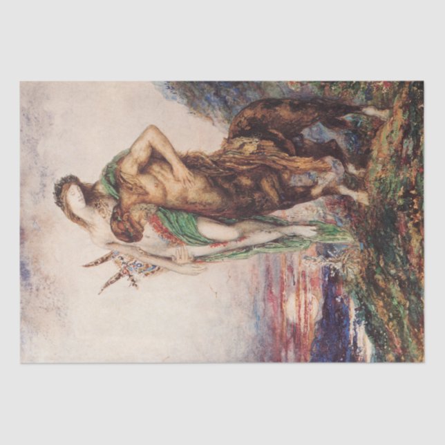 Tote Dichter, die von einem Zentrum getragen werde Seidenpapier (Vorderseite)