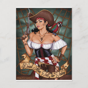 Tote erzählen keine Geschichten Postkarte