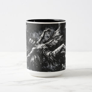 Tote Fee von BurnsInHell Zweifarbige Tasse