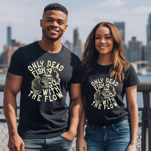 Tote Fische gehen mit dem Flow-T - Shirt