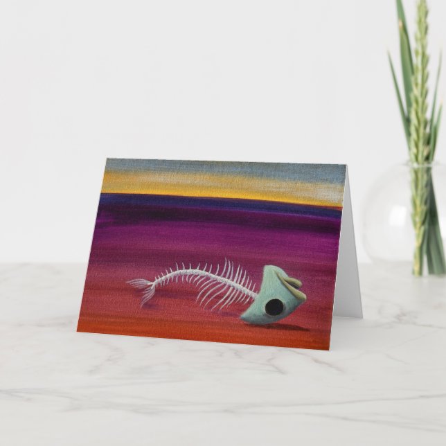 Tote Fische Karte (Vorderseite)