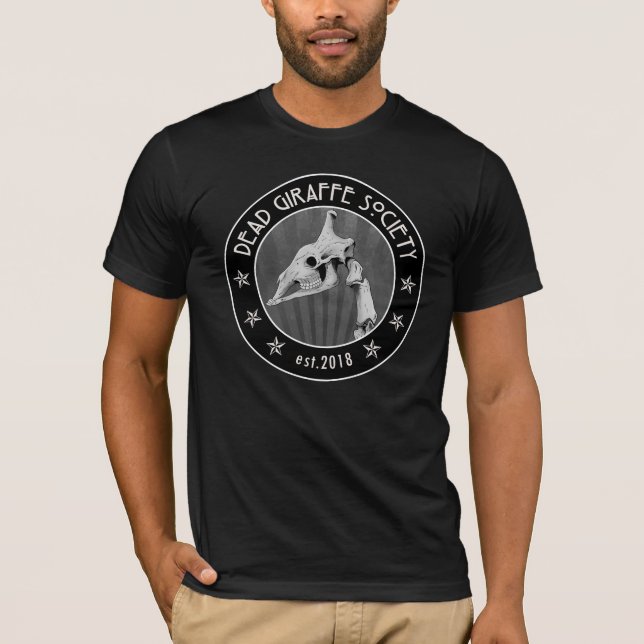 Tote Giraffen Gesellschaft T-Shirt (Vorderseite)