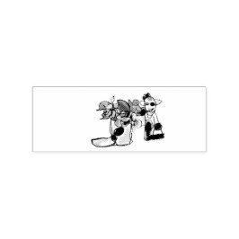 Tote Gummistempel
