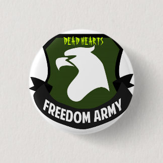 Tote Herz-Romanknöpfe Button