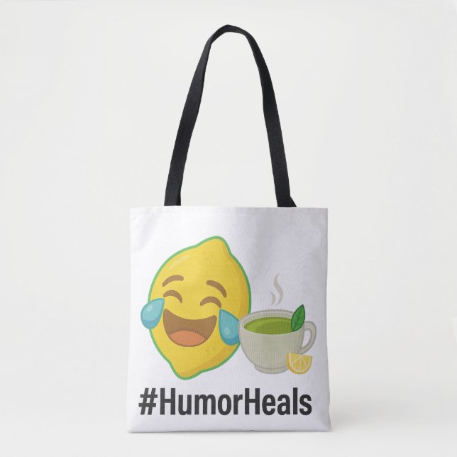 Tote Humor Heals LemonHead (Vorderseite)