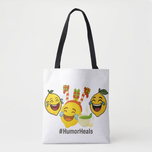 Tote Humor Heals LemonHead (Vorderseite)