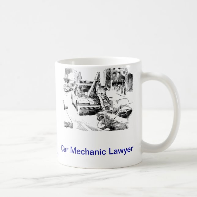 Tote Lawyer™ Kaffeetasse (Rechts)