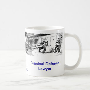 Tote Lawyer™ kriminelle Verteidiger-Kaffee-Tasse Kaffeetasse
