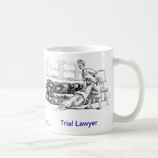 Tote Lawyer™ Proberechtsanwalt-Kaffee-Tasse Kaffeetasse