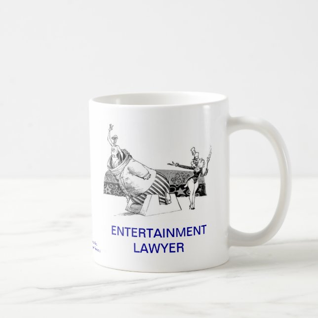 Tote Lawyer™ Tasse (Rechts)