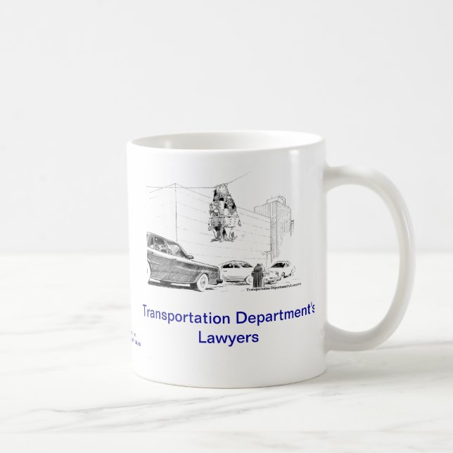Tote Lawyer™ Tasse (Rechts)