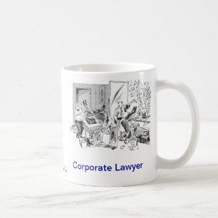 Tote Lawyer™ Unternehmensrechtsanwalt-Kaffee-Tas Tasse
