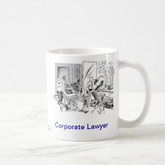 Tote Lawyer™ Unternehmensrechtsanwalt-Kaffee-Tasse Tasse