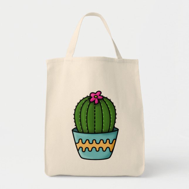 Tote Linha Cactus Tragetasche (Vorne)