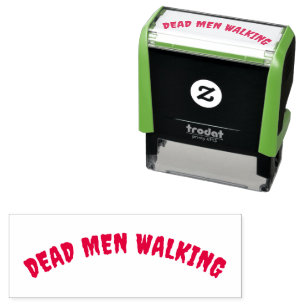 " TOTE MÄNNER WALKING " BEÄNGSTIGENDE SPOOKY SPUK  PERMASTEMPEL