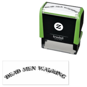 " TOTE MÄNNER WALKING " SPOOKY AUSSIEHT HALLOWEEN PERMASTEMPEL