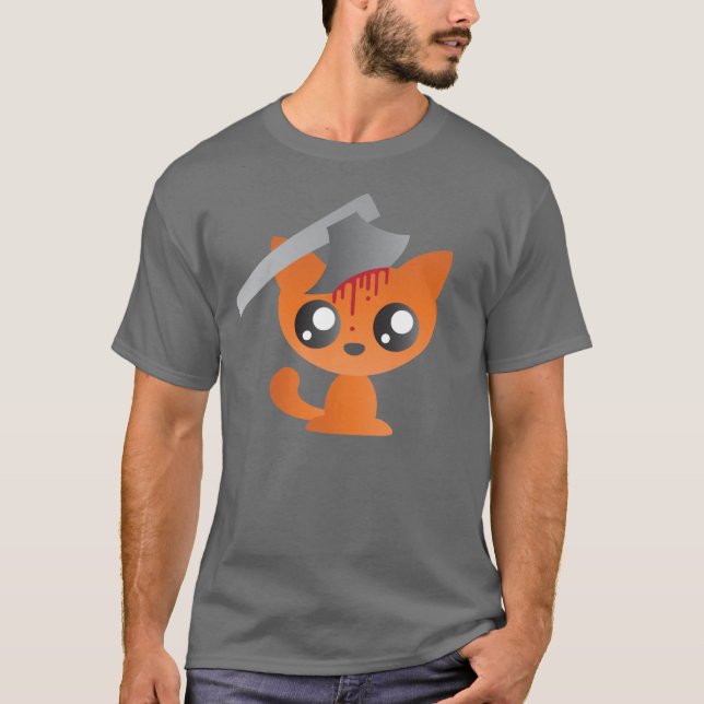 Tote Miezekatze T-Shirt (Vorderseite)