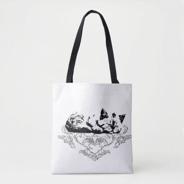 Tote mit Katze (Vorderseite)