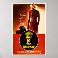 Töte mit M für Mord 1954 Film POSTER DRUCK A5-A1