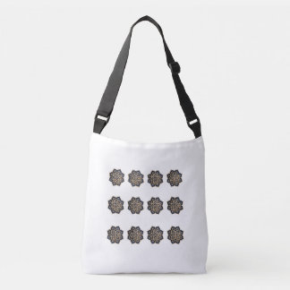 Tote-Navy Mandala 3D-Effekt-Tasche Tragetaschen Mit Langen Trägern