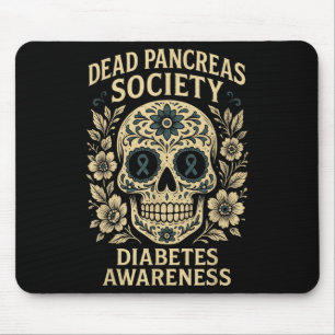 Tote Pankreas-Gesellschaft - Design der Zuckerschä Mousepad