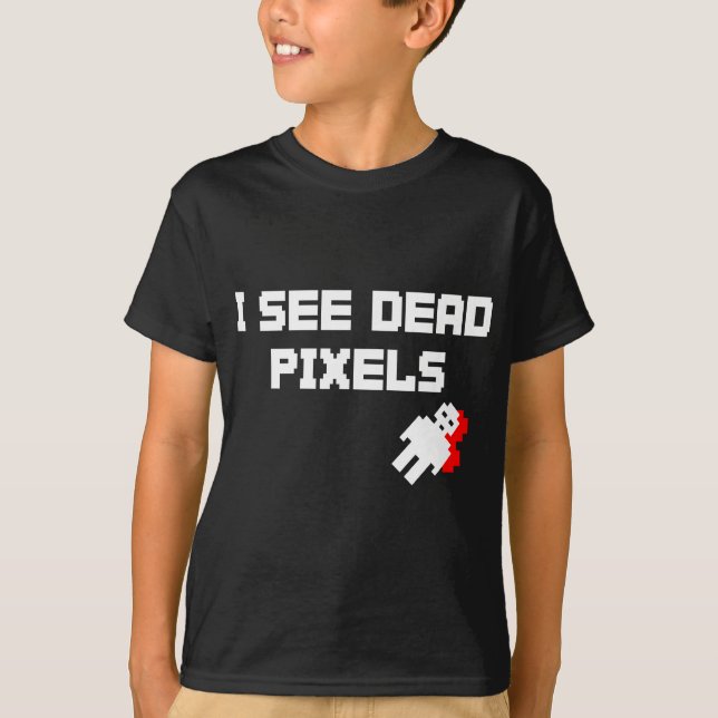 Tote Pixel Sarahs Marshall T-Shirt (Vorderseite)