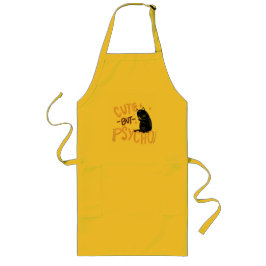 Töte Psycho Apron Perfekt for the Home Chief! Lange Schürze