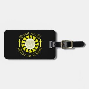 Tote Sin - lebendig zu Christus: Römer-6:11 Gepäckanhänger