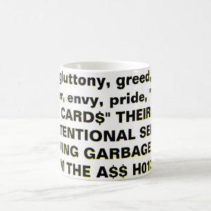 Tote Sins Kaffeetasse