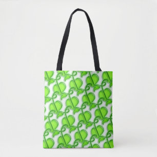 Tote Tag (ao) - Green Ivy-Blätter