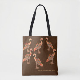 Tote Tag : Flamingo's