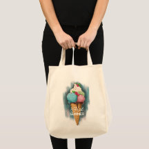 Tote Tag Ice Creme