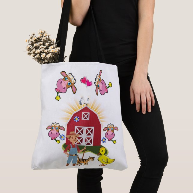 Tote Tag Weiße Landfarm (Von Nahem)