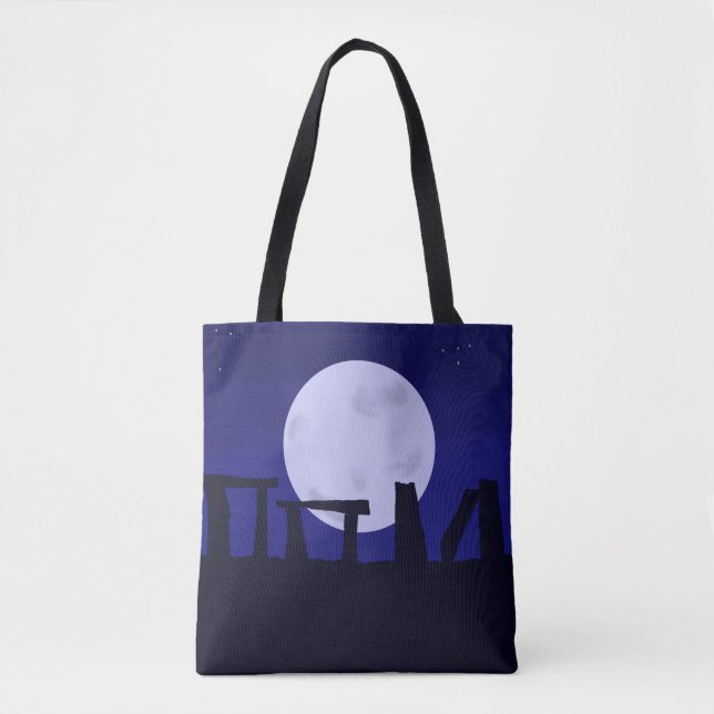 Tote Tag Winter Solstice Moon (Vorderseite)