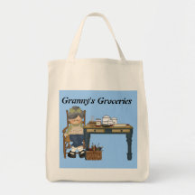Tote-Tasche aus Granny-Groceries