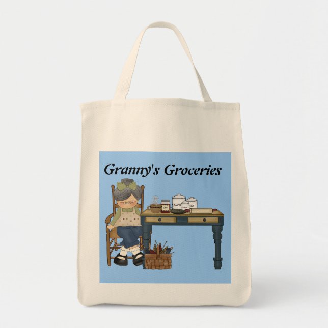 Tote-Tasche aus Granny-Groceries Tragetasche (Vorne)