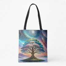 Tote-Tasche - Baum des grafischen Designs