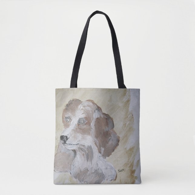 Tote Tasche: Beagle Hund (Vorderseite)