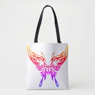 Tote Tasche, 'Butterfly Aura' Design, Frauen