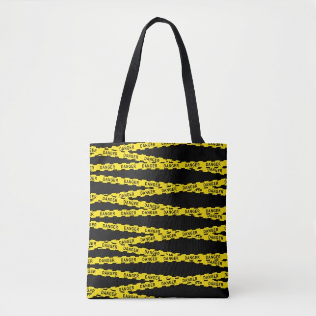 Tote-Tasche "Danger Tape" (Vorderseite)