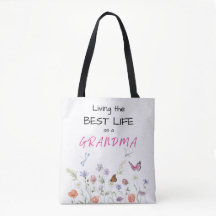 Tote Tasche - Das beste Leben als Oma